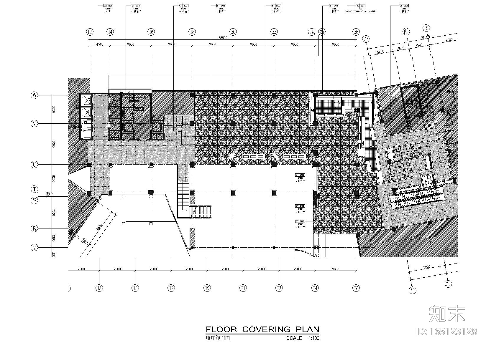 [重庆]融汇丽笙酒店全套室内装饰设计施工图施工图下载【ID:165123128】