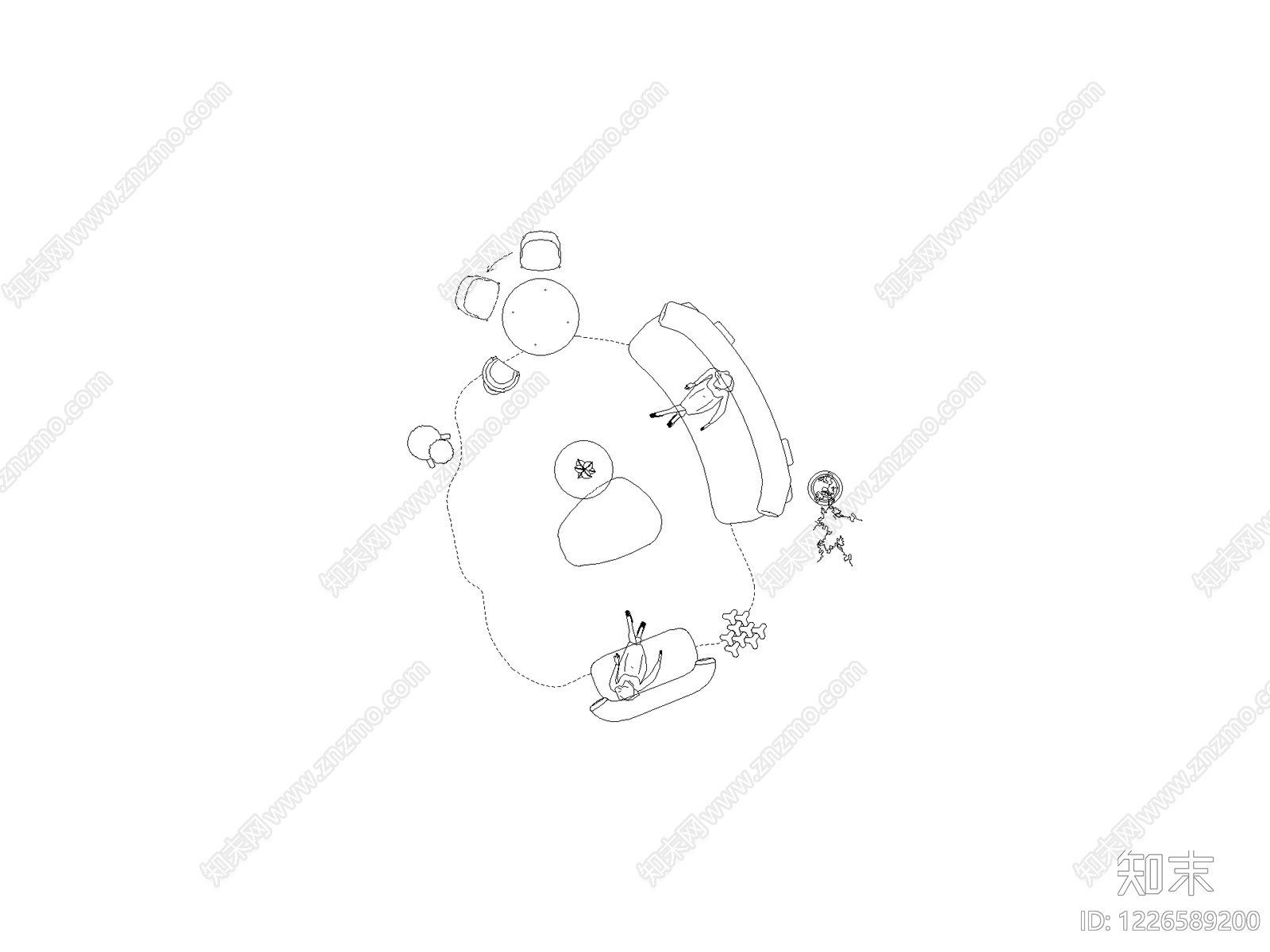 现代家装图库CAD图纸