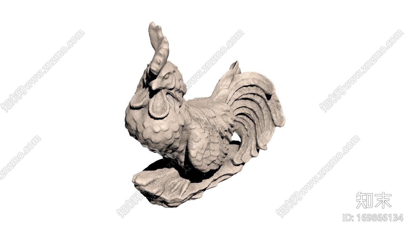 鸡3d打印模型下载【ID:169866134】