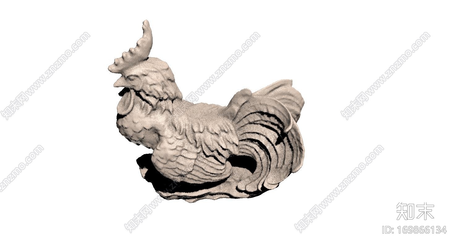 鸡3d打印模型下载【ID:169866134】