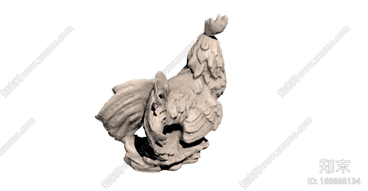 鸡3d打印模型下载【ID:169866134】