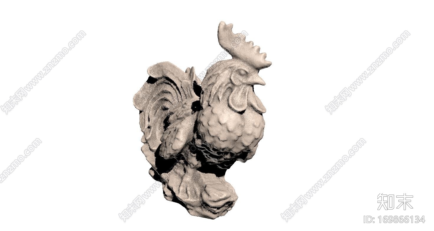 鸡3d打印模型下载【ID:169866134】