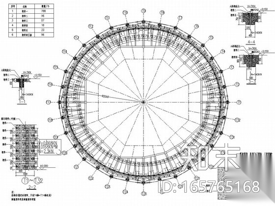 [郑州]63层超高层建筑幕墙结构施工图（含幕墙计算书）施工图下载【ID:165765168】