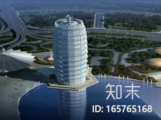 [郑州]63层超高层建筑幕墙结构施工图（含幕墙计算书）cad施工图下载【ID:165765168】