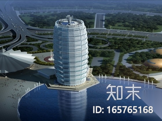 [郑州]63层超高层建筑幕墙结构施工图（含幕墙计算书）cad施工图下载【ID:165765168】