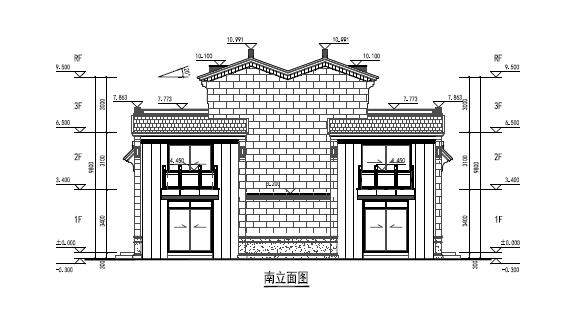 [江苏]园林式布局小高层及多层住宅建筑设计方案图（含...施工图下载【ID:165938191】