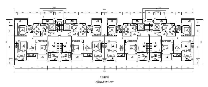 [江苏]园林式布局小高层及多层住宅建筑设计方案图（含...施工图下载【ID:149781163】