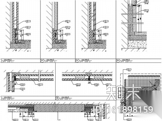 [安徽]商务特区商务酒店高档行政酒廊CAD装修施工图（含...cad施工图下载【ID:161898159】