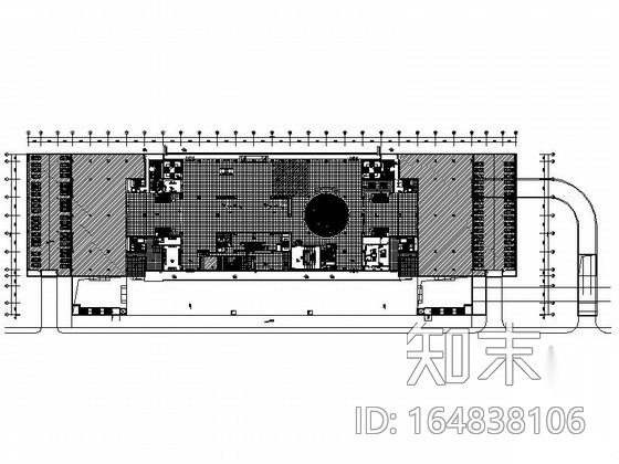 [江苏]名家提名综合性地方历史艺术博物馆设计施工图cad施工图下载【ID:164838106】