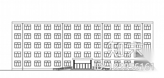 鞍山某中学公寓建筑施工(毕业设计)施工图下载【ID:165956161】