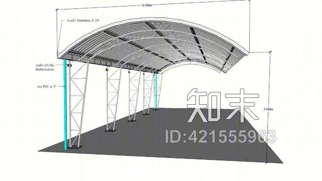 停车场很酷SU模型下载【ID:421555963】