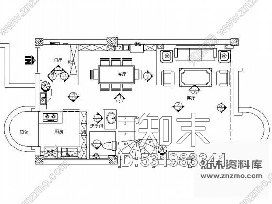 施工图厦门风景秀丽山庄简欧三层别墅室内装修施工图含效果cad施工图下载【ID:531983341】