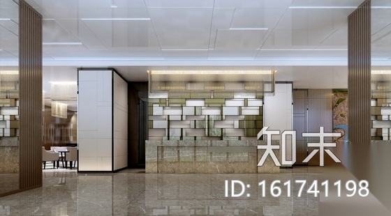 大型连锁售楼处现代风格装修图（含效果）cad施工图下载【ID:161741198】