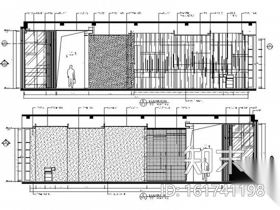 大型连锁售楼处现代风格装修图（含效果）cad施工图下载【ID:161741198】