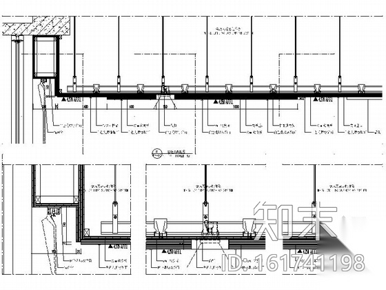 大型连锁售楼处现代风格装修图（含效果）cad施工图下载【ID:161741198】