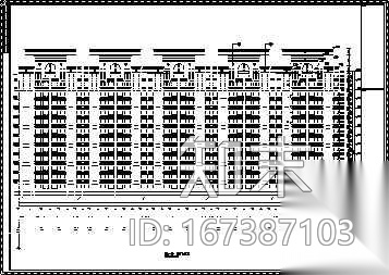 深圳福永某建筑施工图3cad施工图下载【ID:167387103】