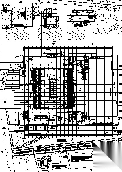 [广东省佛山市]某乙级体育馆建筑施工套图（节能计算及配...施工图下载【ID:165743196】