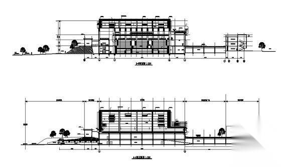 [广东省佛山市]某乙级体育馆建筑施工套图（节能计算及配...施工图下载【ID:165743196】