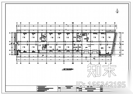 合肥某研发厂房幕墙装饰工程图纸cad施工图下载【ID:166342195】
