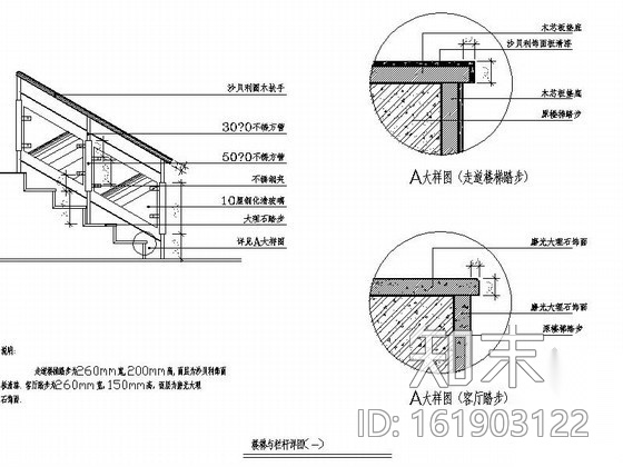 某花园别墅局部装修图施工图下载【ID:161903122】