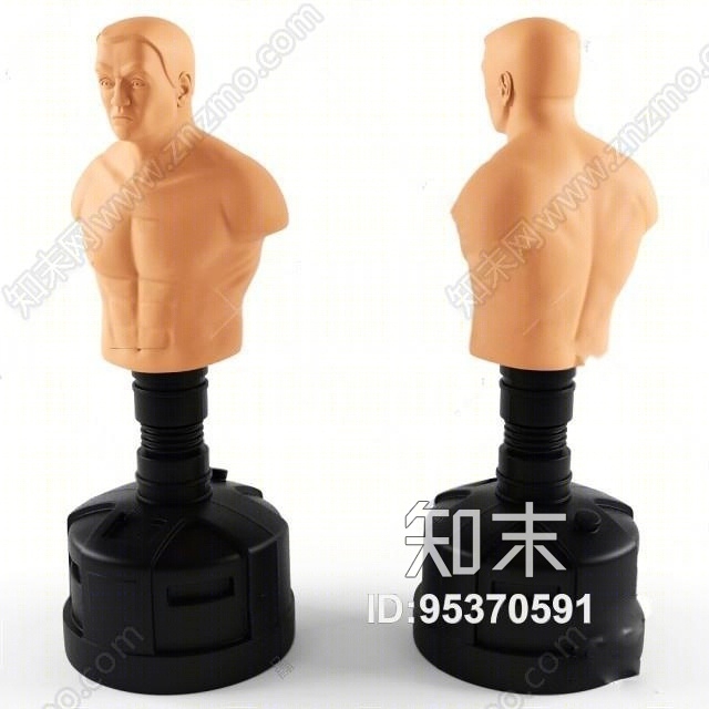 拳击靶子3D模型下载【ID:95370591】