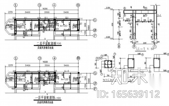 某别墅钢结构局部加层改造设计图cad施工图下载【ID:165639112】