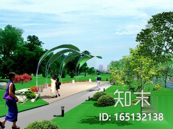 [杭州]河道周边景观工程全套施工图施工图下载【ID:165132138】