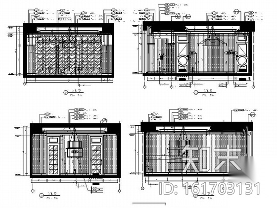 [福建]豪华古典欧式风格酒店式公寓装修室内设计施工图cad施工图下载【ID:161703131】