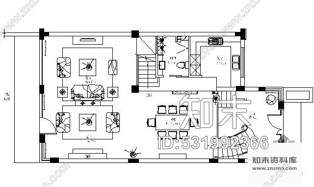 施工图成都某别墅样板房施工图含效果cad施工图下载【ID:531992366】