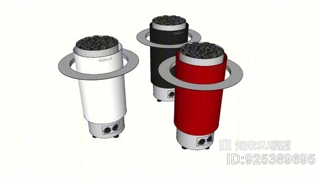 vuolux尼罗河的6千瓦的桑拿加热器SU模型下载【ID:925389695】