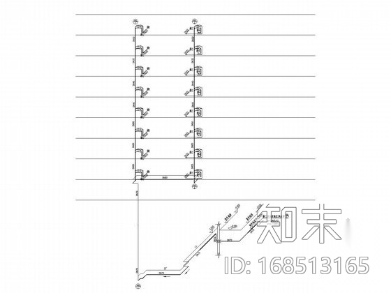 [辽宁]高层居住小区给排水消防施工图cad施工图下载【ID:168513165】