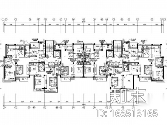 [辽宁]高层居住小区给排水消防施工图cad施工图下载【ID:168513165】