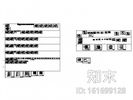 [四川]某八层商务宾馆施工图cad施工图下载【ID:161699128】