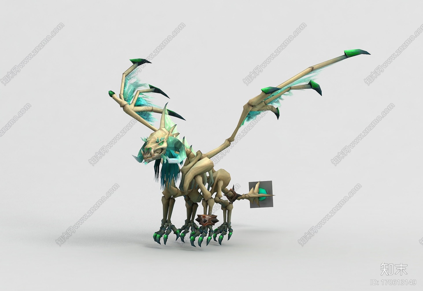 现代3DWOW魔兽世界怪角色CG模型下载【ID:170613149】
