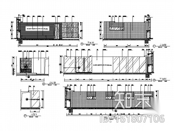 [大连]大型现代理财担保机构办公楼装修设计施工图（含电...cad施工图下载【ID:161807106】