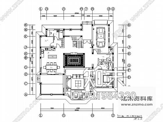 施工图武汉精品独栋现代双层别墅室内装修施工图cad施工图下载【ID:531984320】