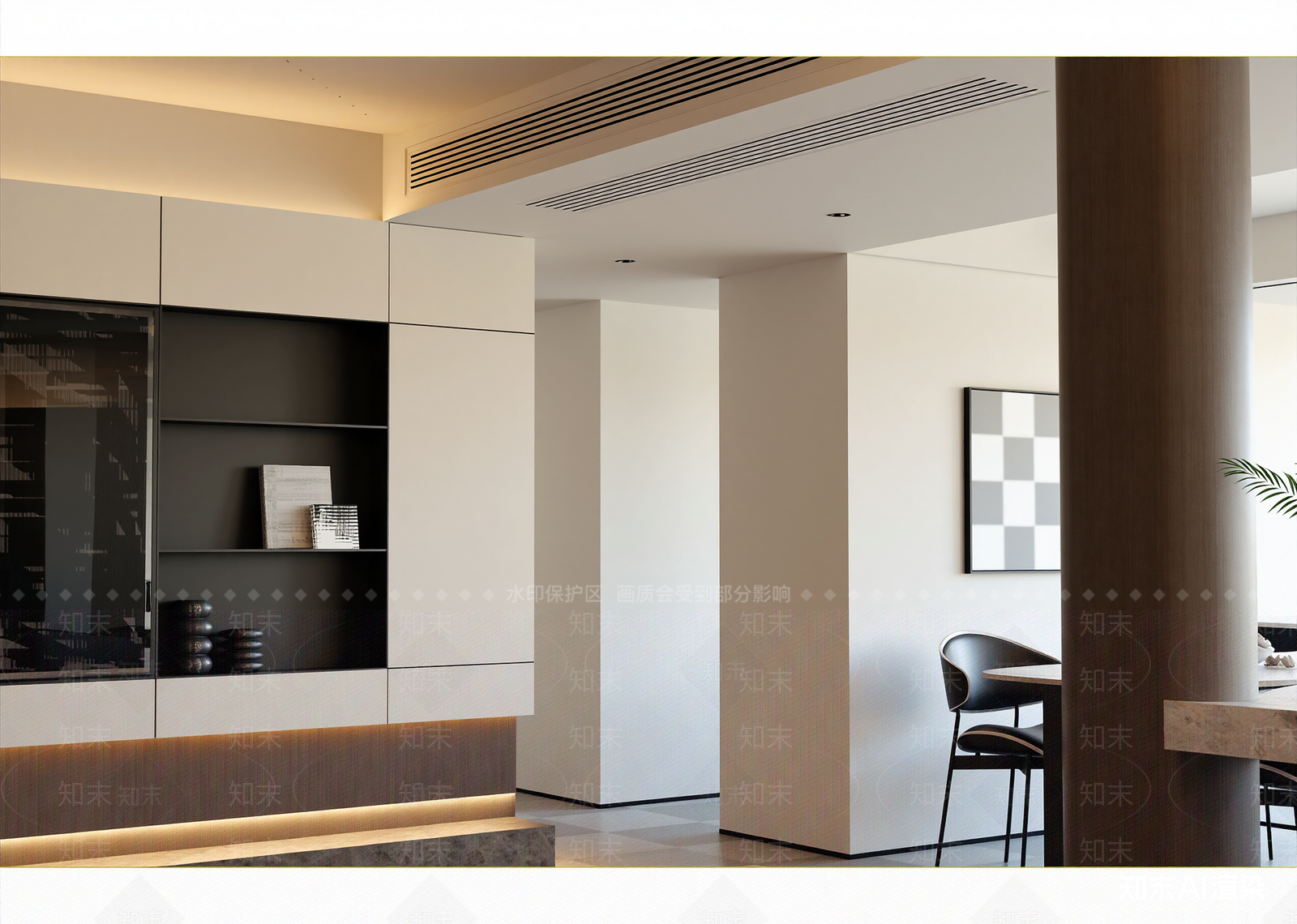 意式办公大厅3D模型下载【ID:1215073011】