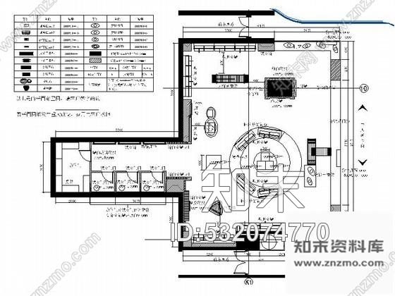施工图北京136㎡品牌体育服装专卖店装修图cad施工图下载【ID:532074770】