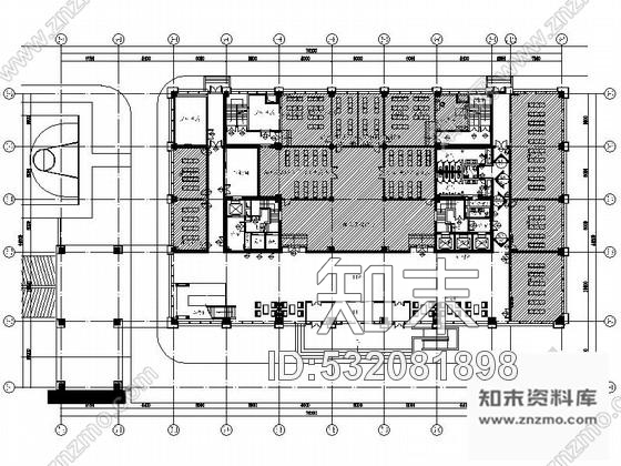 施工图乌鲁木齐现代石油指挥中心生产办公辅楼B室内装修施工图含方案施工图下载【ID:532081898】