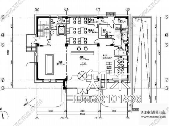 施工图上海房地产公司总部大楼设计图cad施工图下载【ID:532101836】