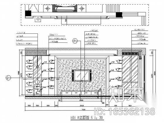 [绍兴]黄金地带时尚现代跃层公寓装修设计施工图cad施工图下载【ID:165362138】