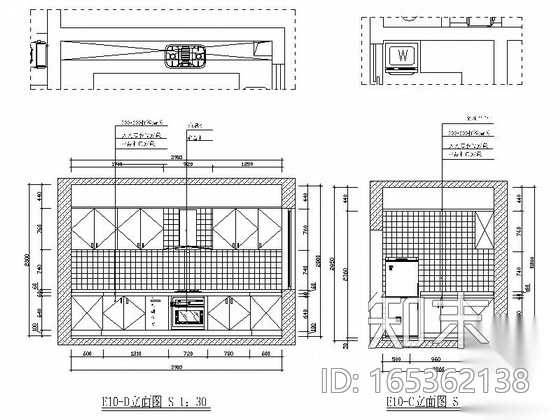 [绍兴]黄金地带时尚现代跃层公寓装修设计施工图cad施工图下载【ID:165362138】