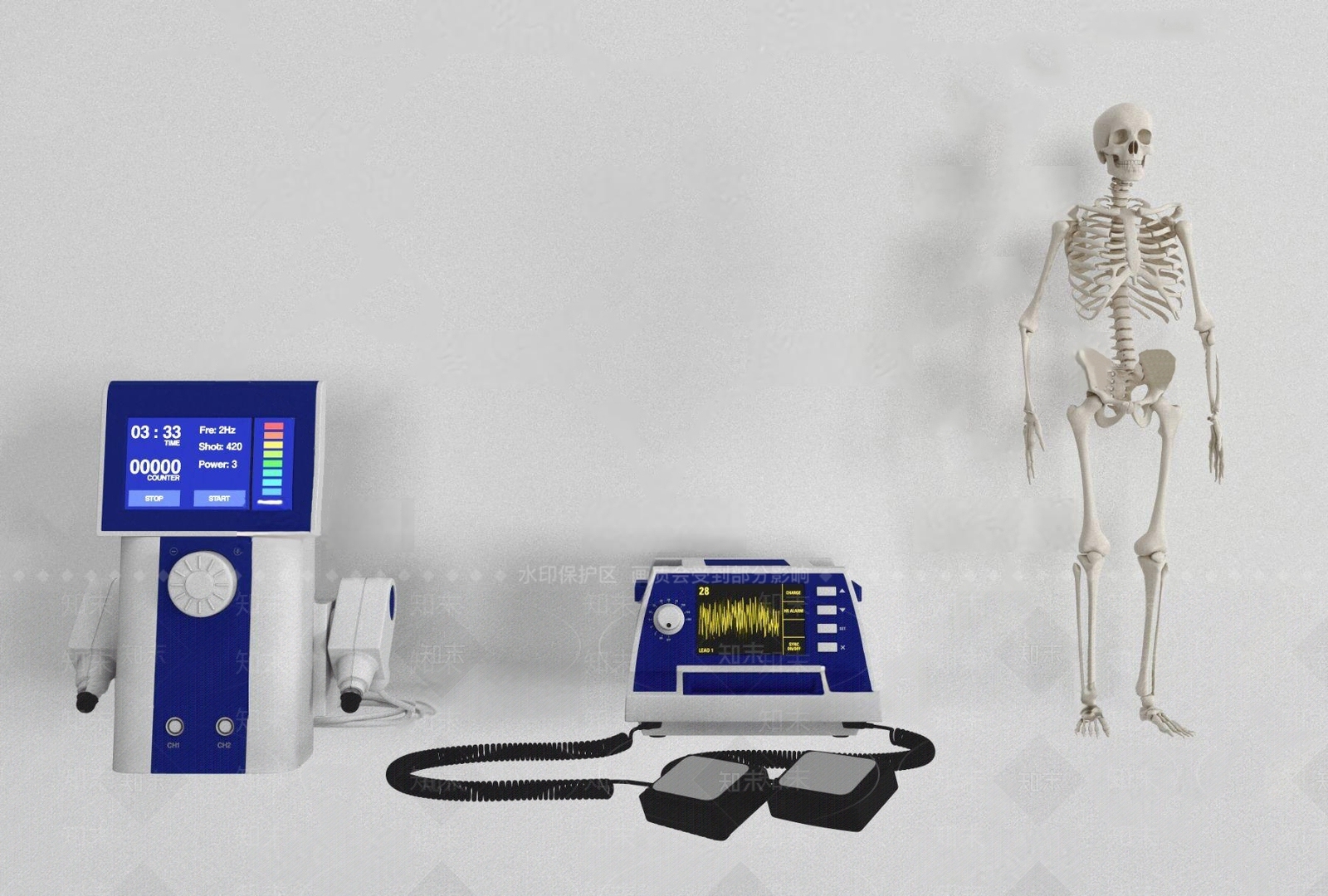 现代医疗器械3D模型下载【ID:1110181527】