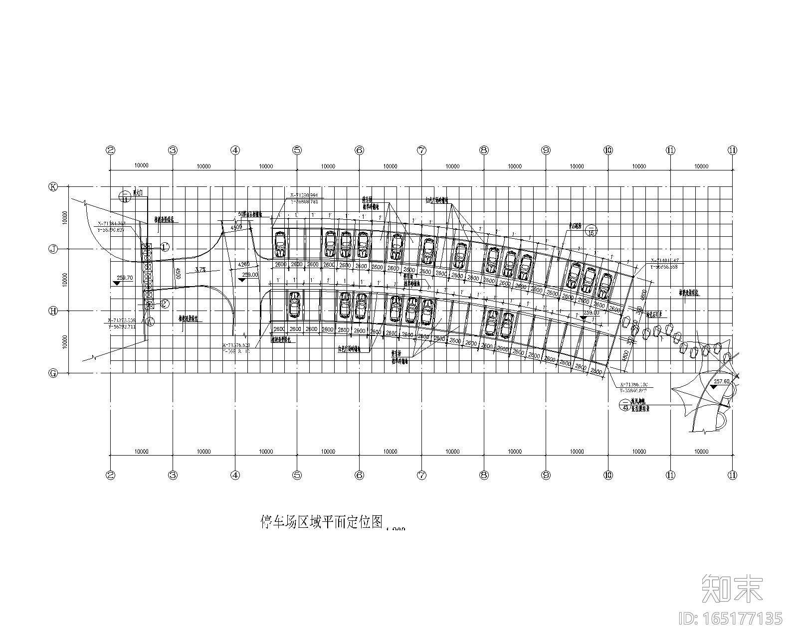 10套生态景观停车场地CAD大详图cad施工图下载【ID:165177135】