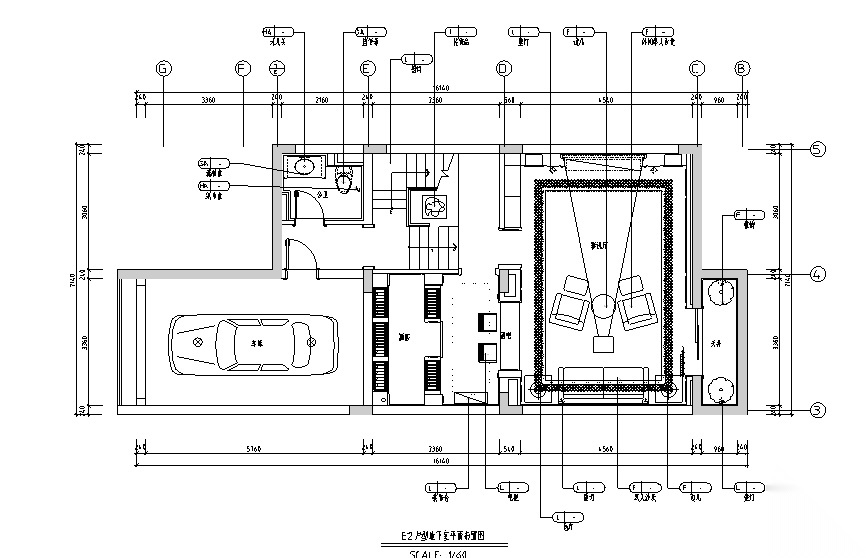 欧式风格三层联排别墅设计施工图（附效果图+模型）cad施工图下载【ID:160494189】