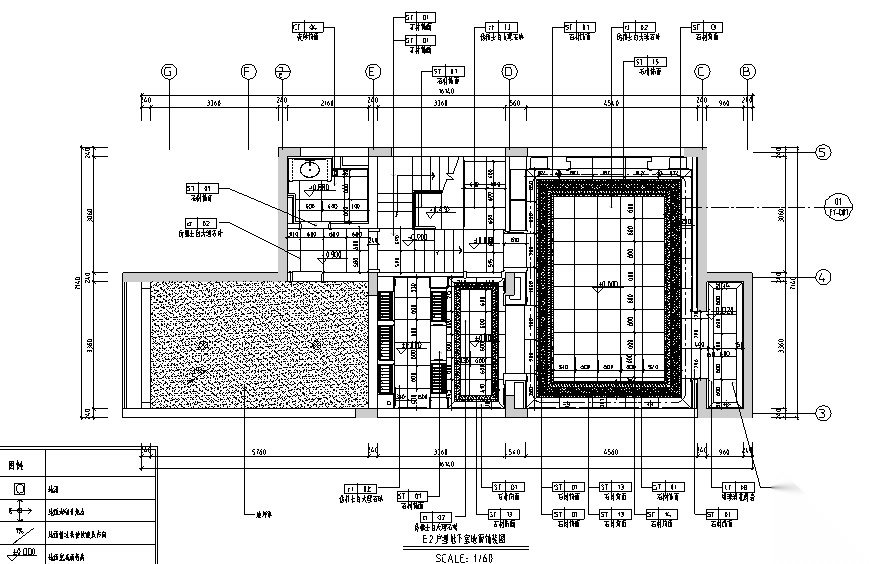 欧式风格三层联排别墅设计施工图（附效果图+模型）cad施工图下载【ID:160494189】