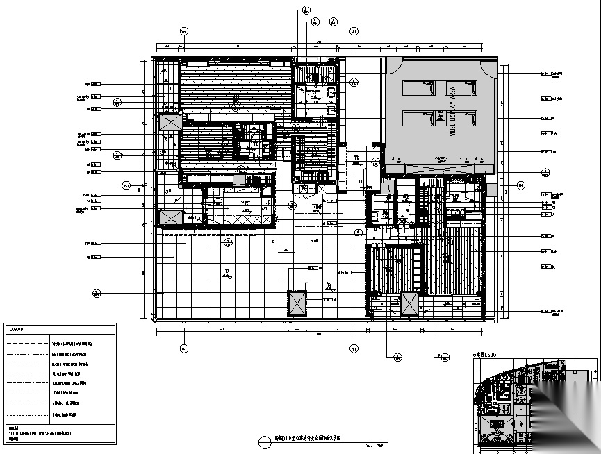 华润公寓样板间D户型设计施工图（附效果图+物料表）cad施工图下载【ID:160475158】