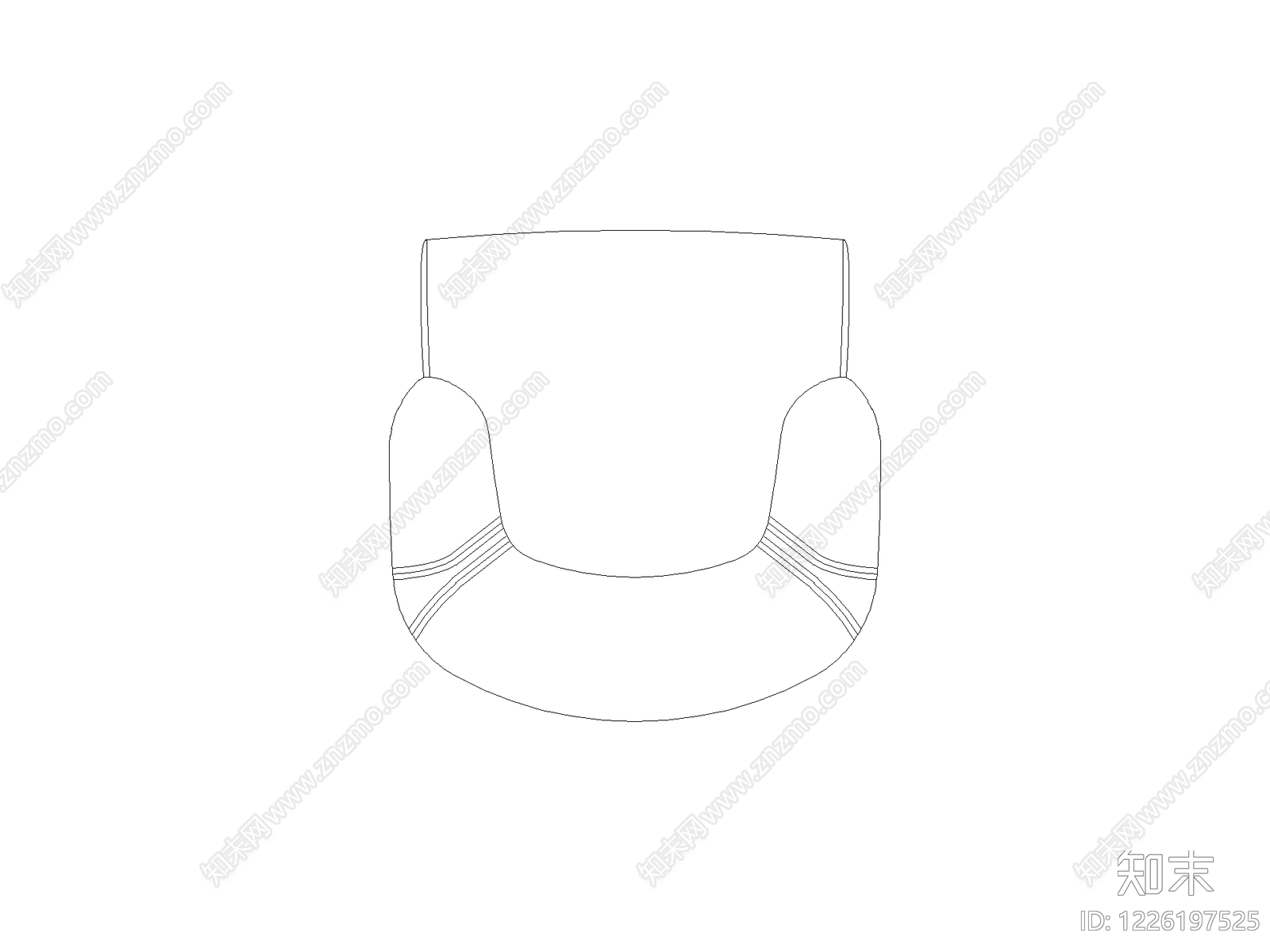 椅子CAD图纸