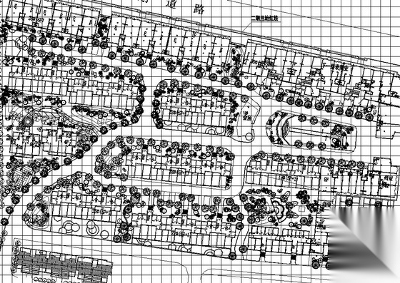 上海某小区景观设计施工图施工图下载【ID:161099104】