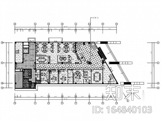 某研发部行政中心大楼室内装饰施工图cad施工图下载【ID:164840103】